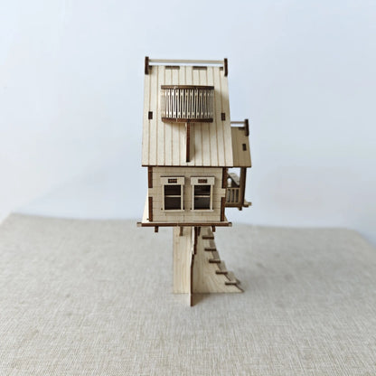 [Mechanical Gear Wooden Puzzle] 3D Mechanical Gear Wooden Puzzle Toy - DIY Model Kit for Adults, Brainstorming Toys, Holiday Gif
