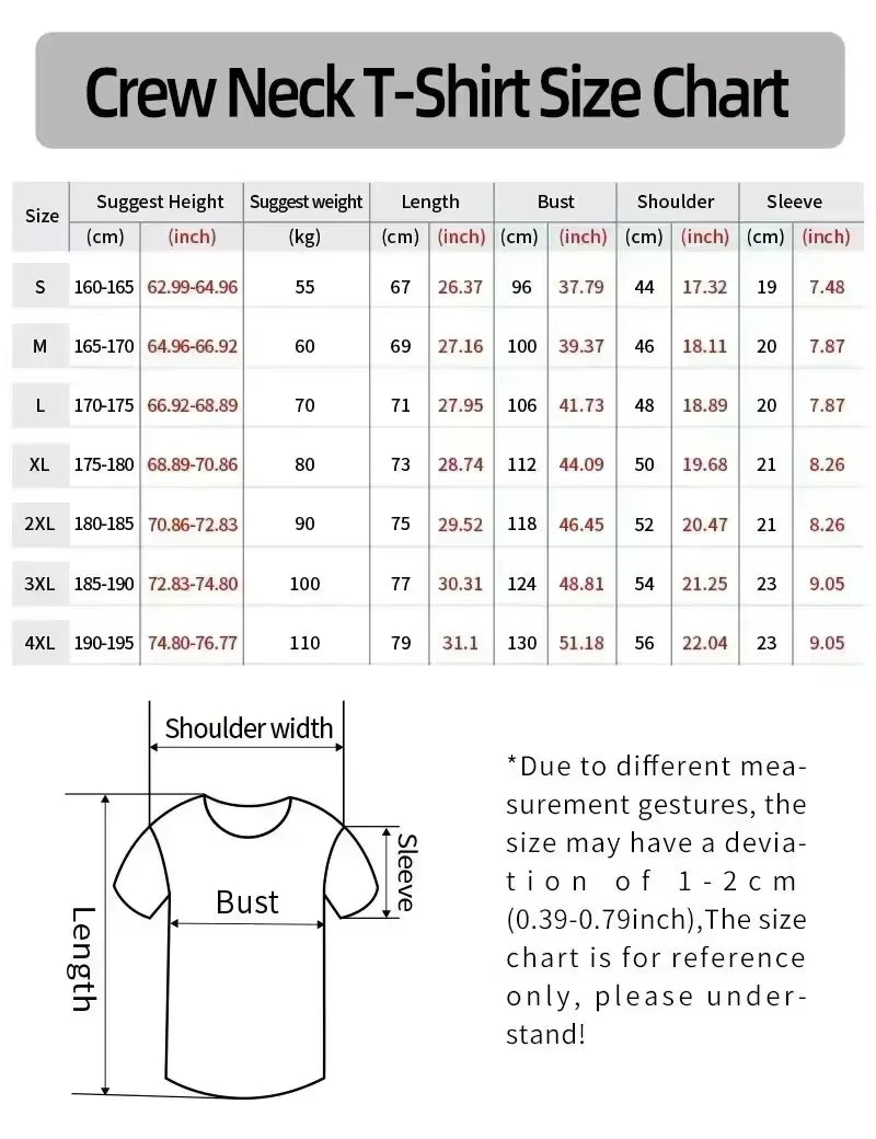 Classic Y2K Gothic Style T-Shirt Print Oversized T Shirt High Street Shirts Gothic round Neck Cotton Tops New Mens Women T Shirt