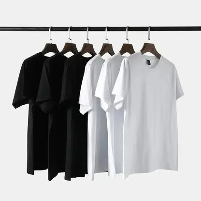 Alphabet Musicis My Only Drug Fun English Short-Sleeved T-Shirt Summer Cotton Short Sleeved Trendy Niche Men Women Streetwear