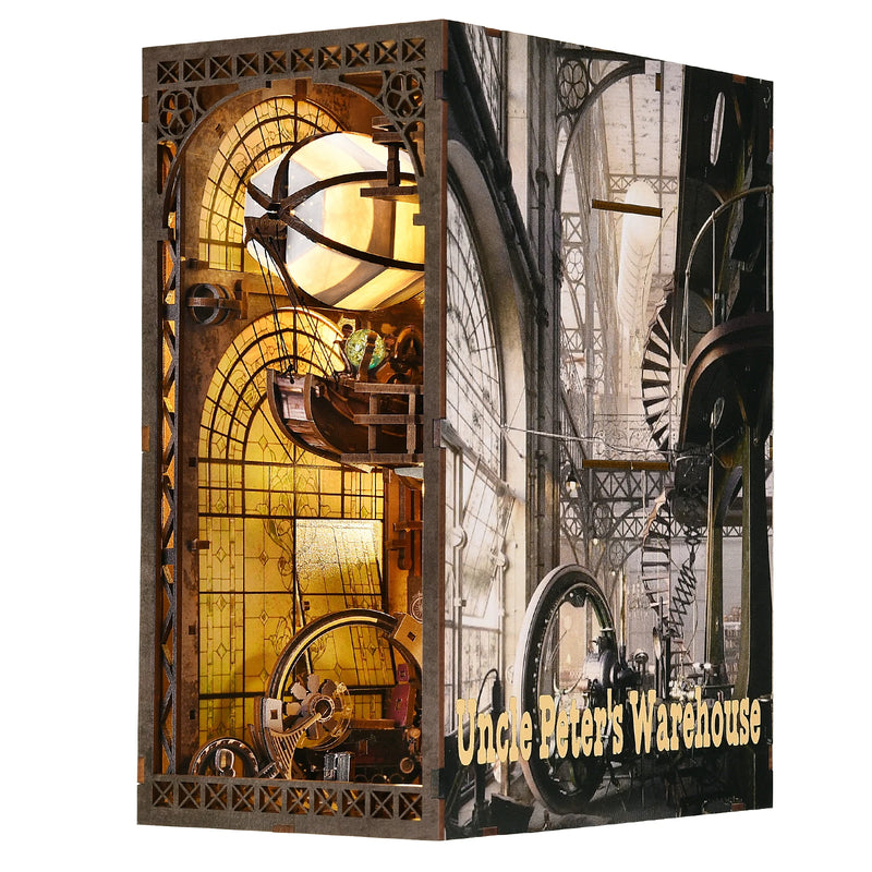 The Inventor’s Loft — Workshop Book Nook