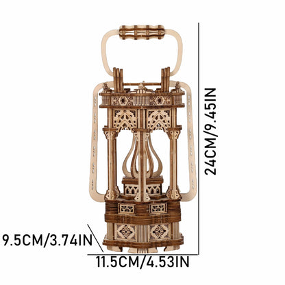 Tang Lantern 3D Wooden Puzzle, Scale Model,Diy Model Kit, Handcraft Gift,Home Decoration,Mechanical Model Kit, Building Toy