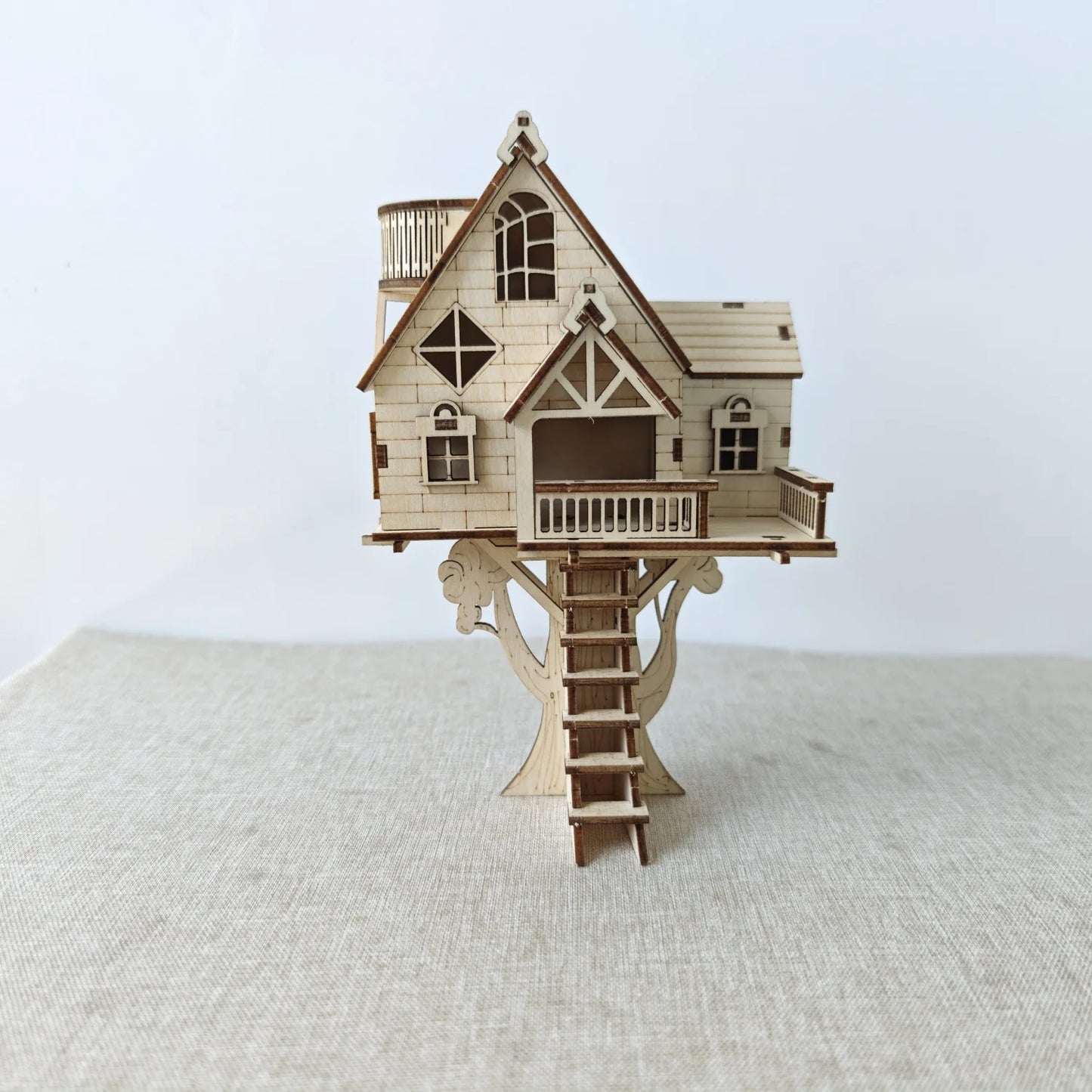 [Mechanical Gear Wooden Puzzle] 3D Mechanical Gear Wooden Puzzle Toy - DIY Model Kit for Adults, Brainstorming Toys, Holiday Gif